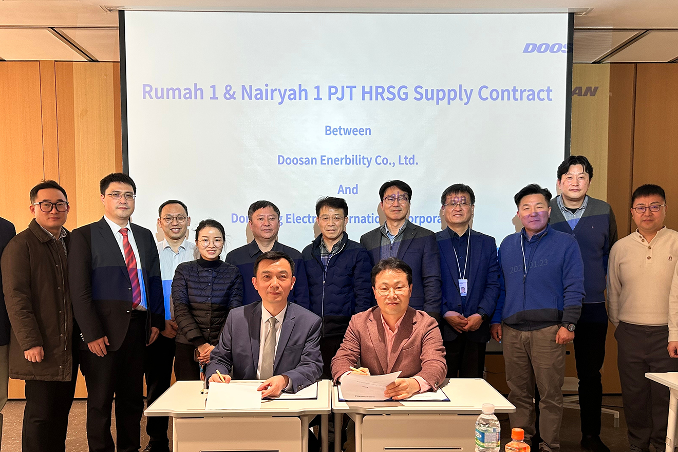 Ottiene con successo il fornitore HRSG di ACWA Power Cat-A Approvate e firmati contratti di approvvigionamento HRSG per i progetti Saudi Rumah1 (3*M501J) e Nairyah1 (3*M501J)